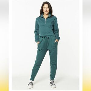 Sweaty Betty x Soulcycle Green Revive Relaxed Jogger Sweatpants Size Large NWT